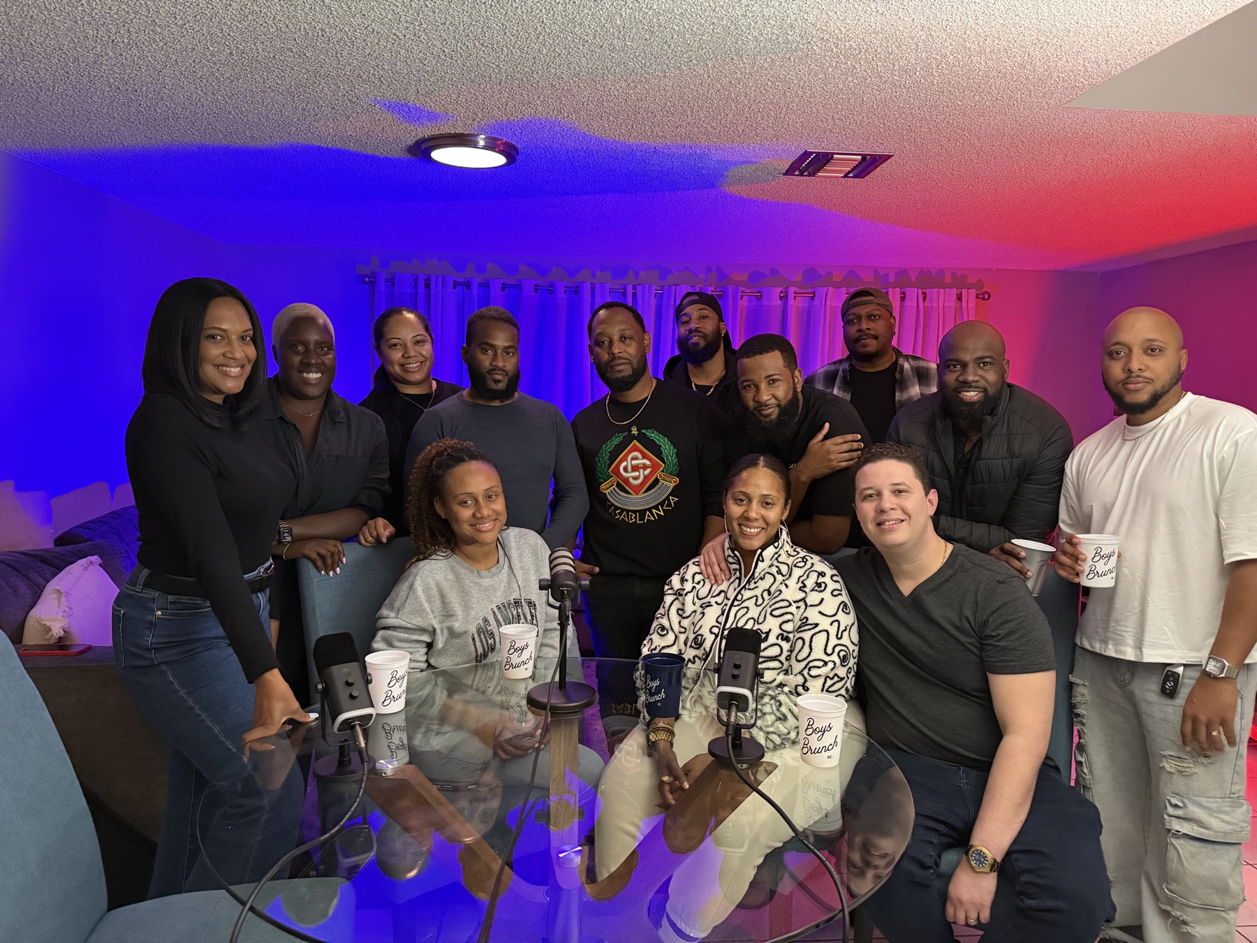 A Boys Brunch podcast session